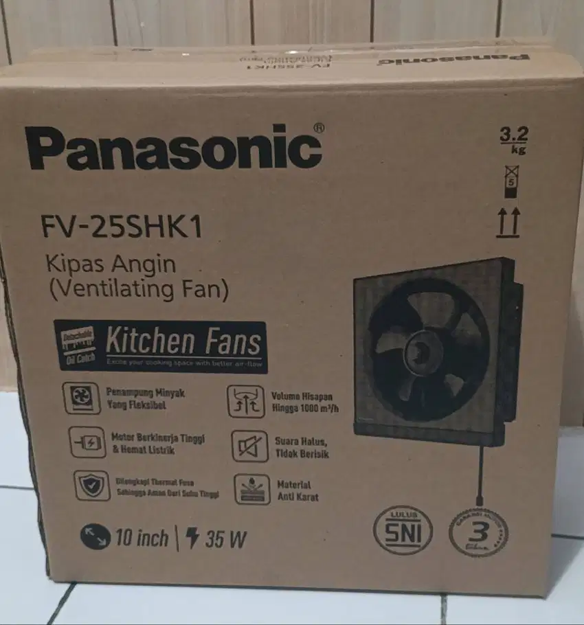 Jual Murah Kitchen Fan Panasonic FV-25SHK1