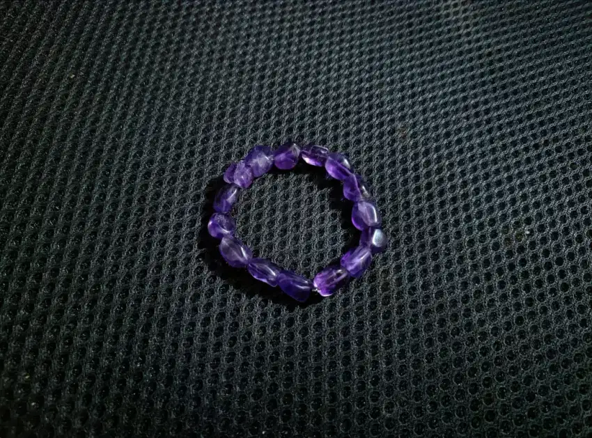 Gelang Amethys Kecubung Handmade Natural