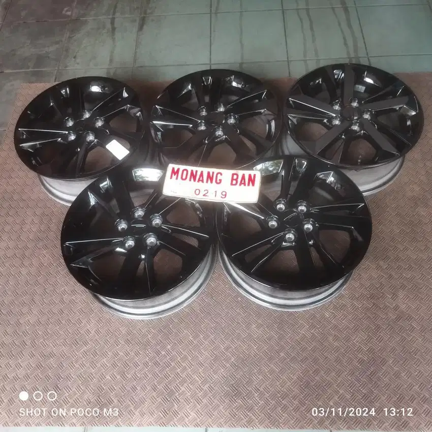 5pc Velg  Xenia Facelift 2022 ring 15 pcd 5x100 (Murah)