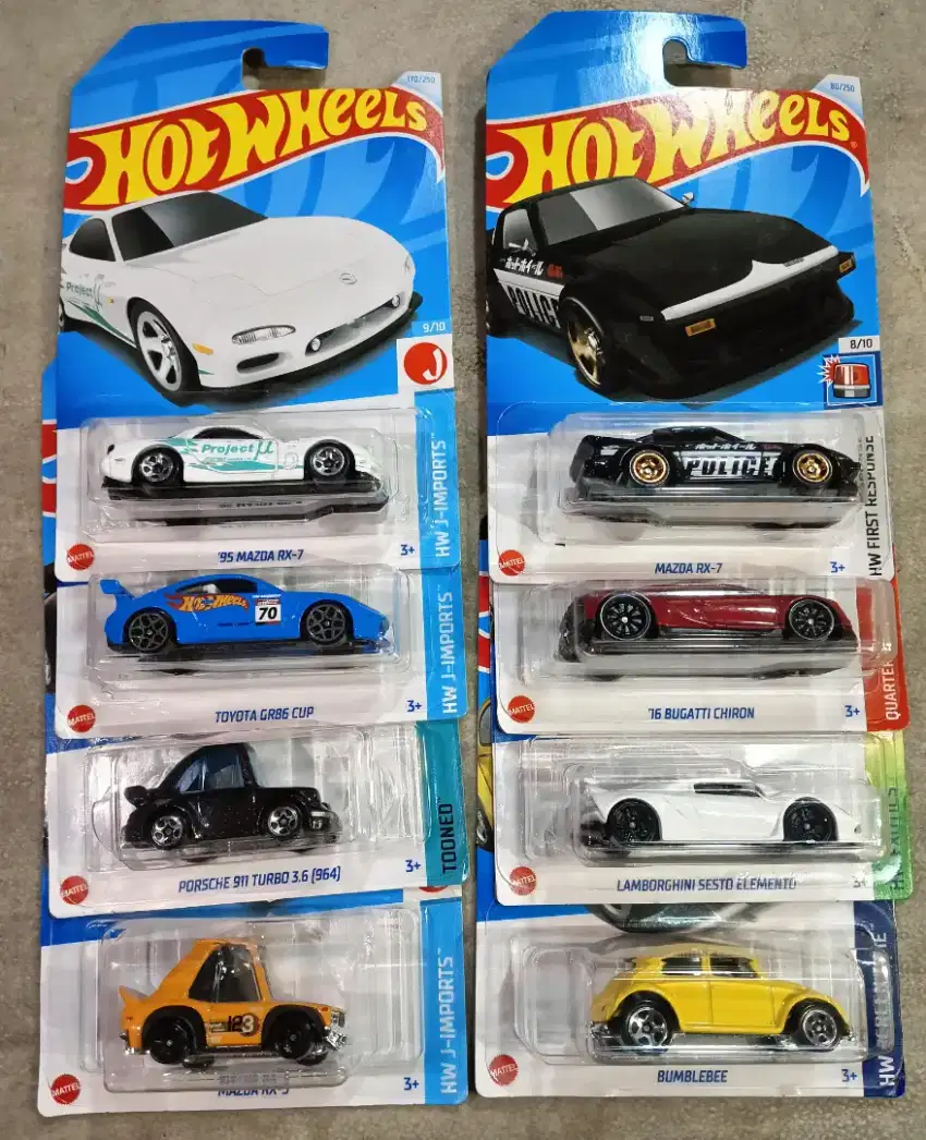 hotwheels pilihan takeall 8pcs