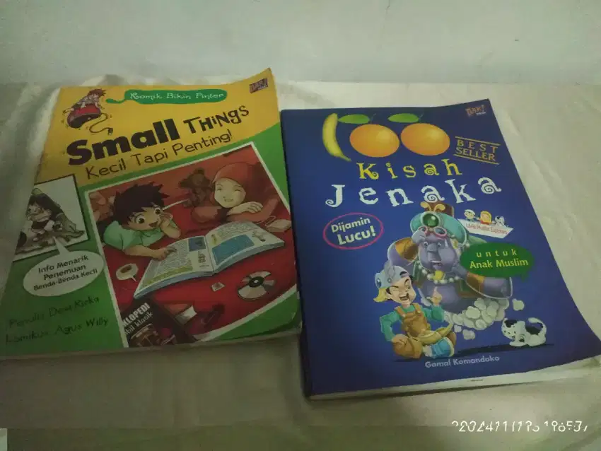 2 buah buku edukasi utk anak