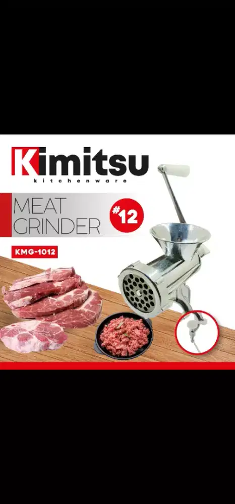Gilingan daging 12 inch
Kimitsu