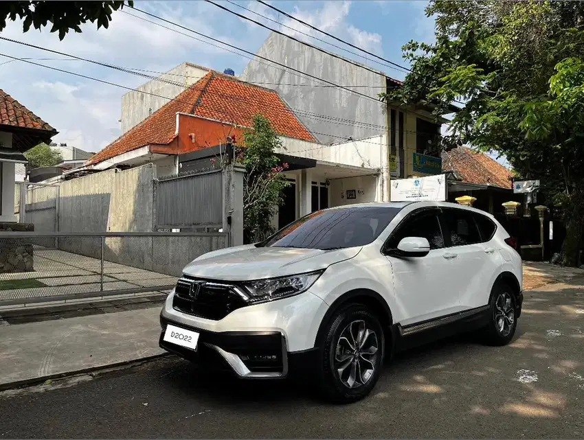 (20rb) CRV CR-V 2022 1.5 Turbo Prestige Sensing Putih Plat D Bandung