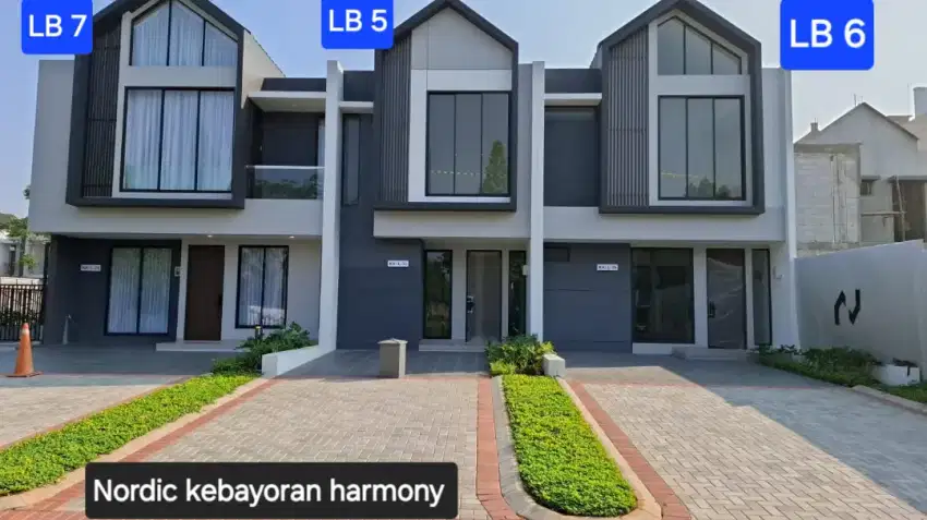 Rumah 2 M cluster Nordic kebayoran harmony bintaro jaya