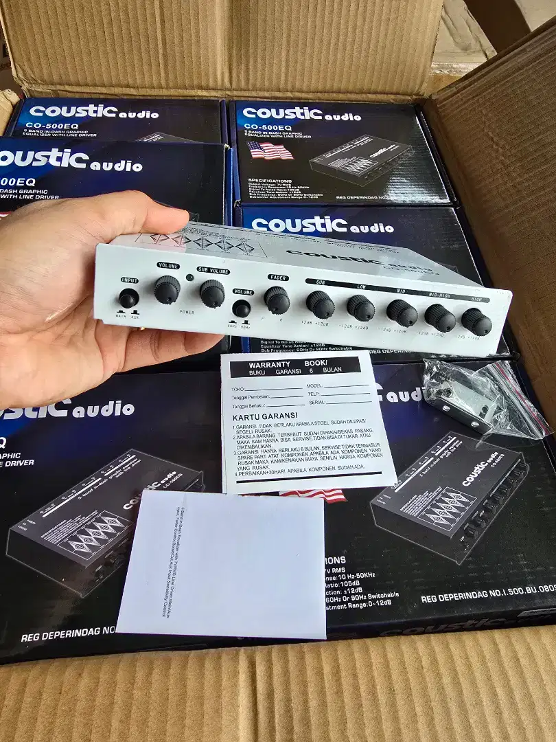 Preamp Audio Coustic CO500EQ