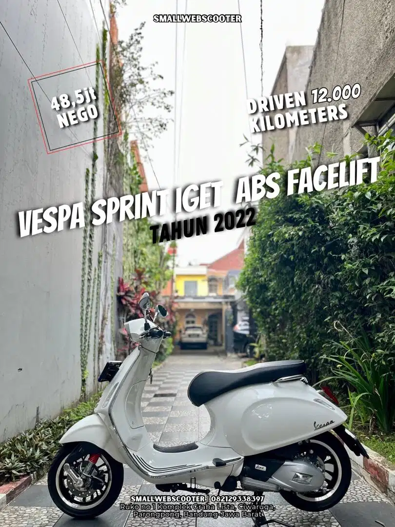 Vespa Sprint Iget ABS FL Like new