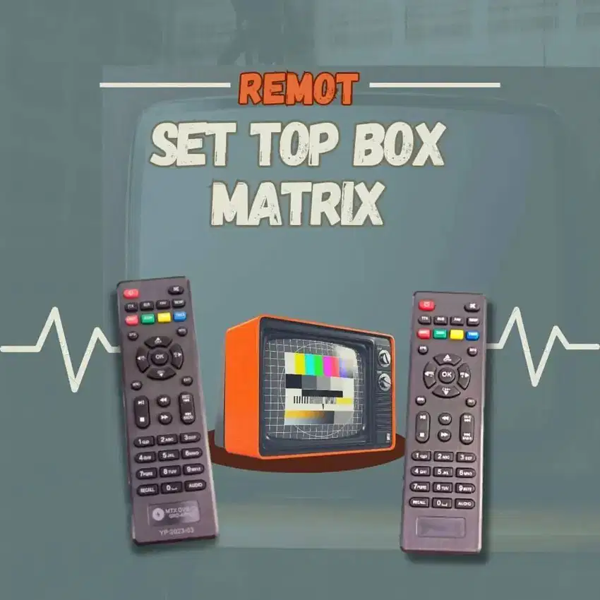 Remot Set Top Box Matrix