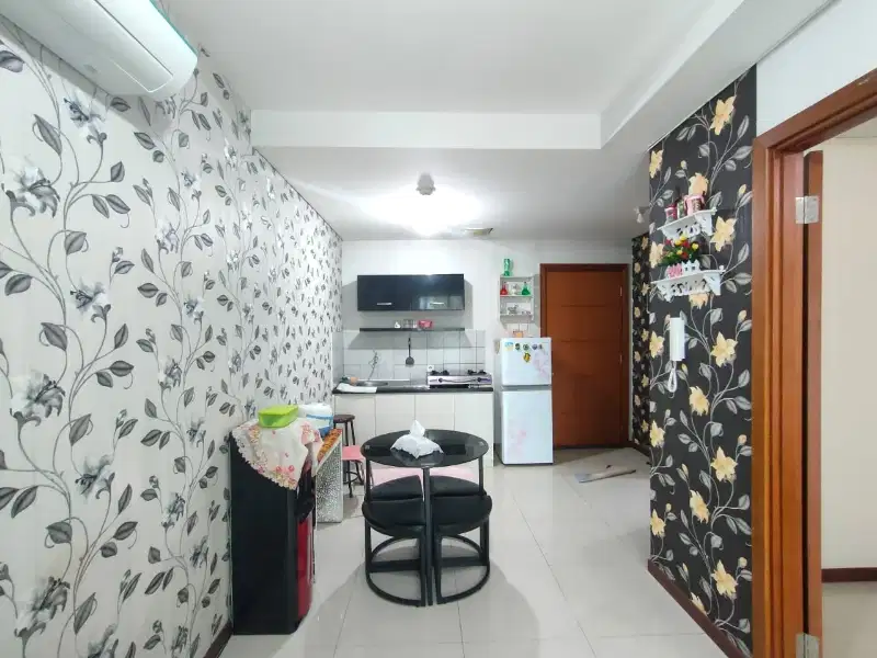 SEWA BULANAN&TAHUNAN 1BR CONDOMINIUM FULL FURNITURE BAGUS SIAP HUNI