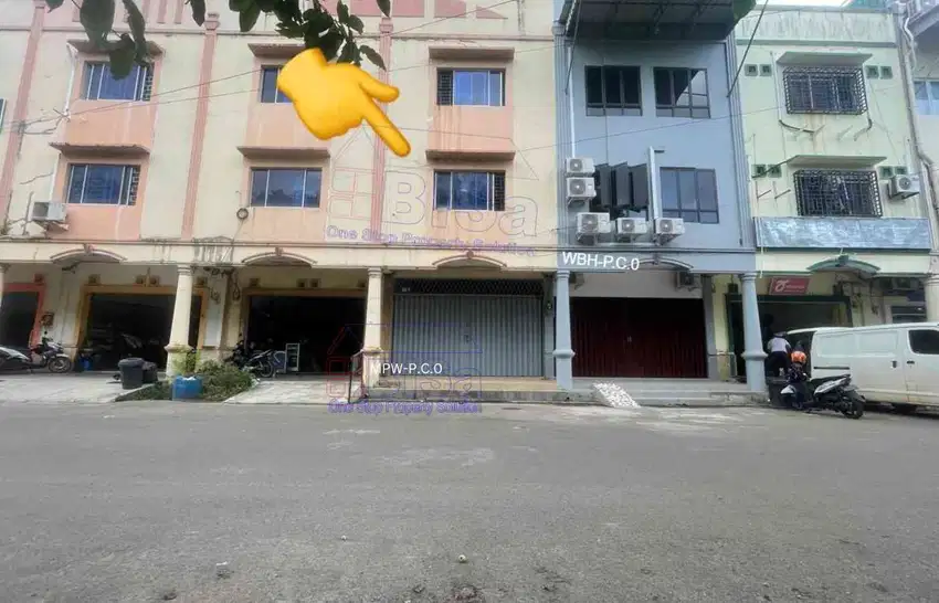 Ruko Hadap Jalan Besar Komplek Aku Tahu Sei Panas Batam Centre Dijual