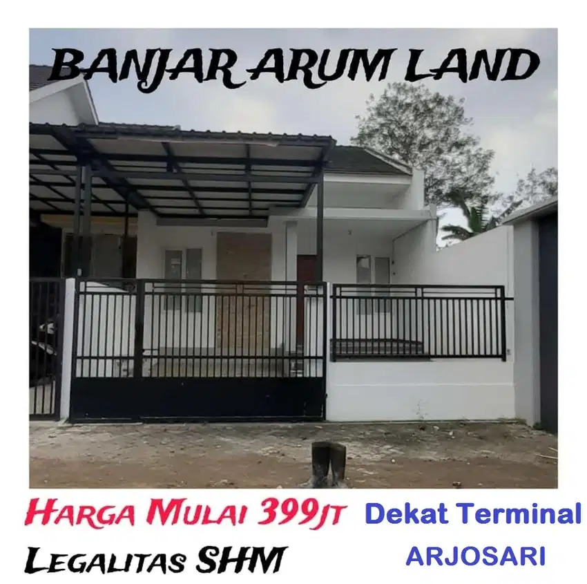 Rumah murah Banjararum Land Singosari Malang dekat Terminal Arjosari