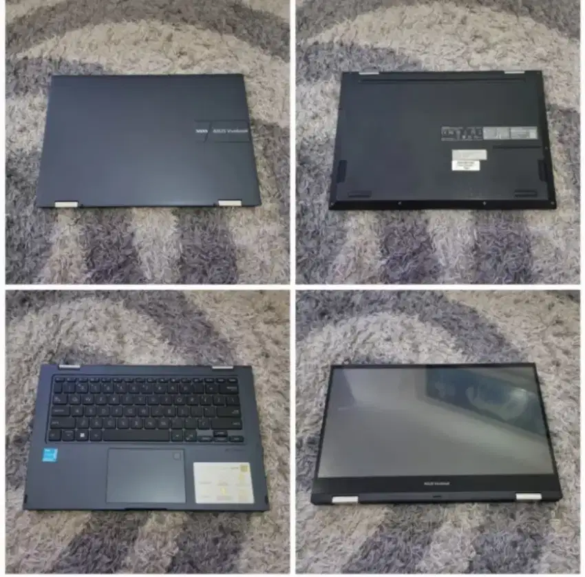 Laptop asus vivobook go flip tp1400ka laptop 2 in 1 touchscreen