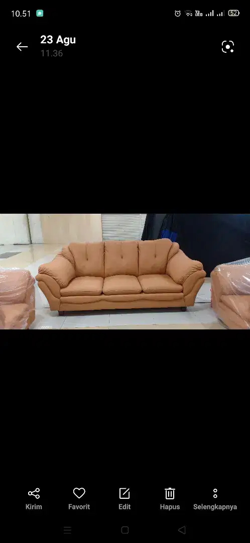 Sofa 3 dudukan READY