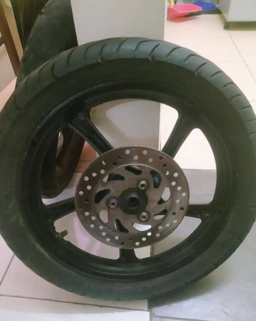 Velg Mio M3 dengan Ban nya