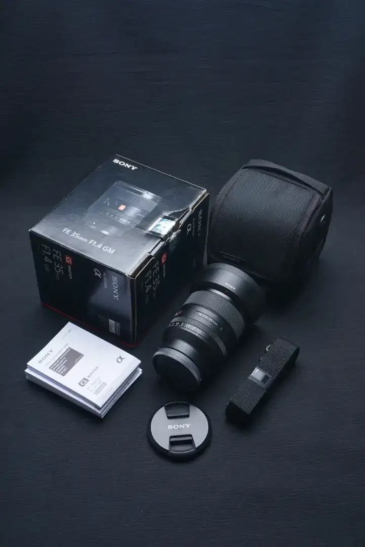 SONY FE 35MM F1.4 GM LIKE NEW FULLSET