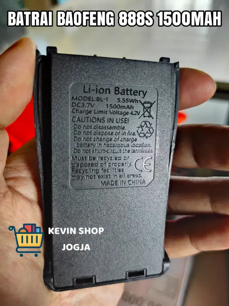 Batrai ht BaoFeng bf888s 1500mah original
