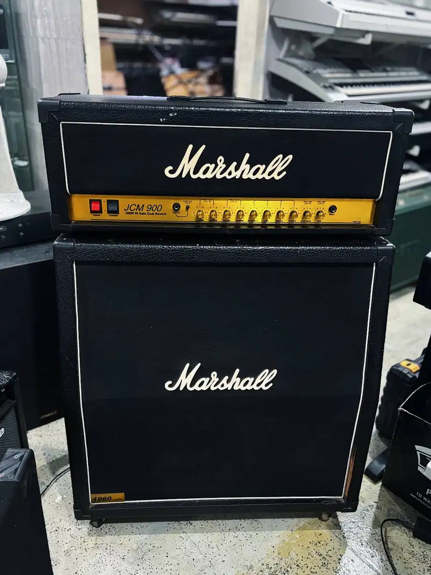 Head Cabinet ampli gitar Marshall custom