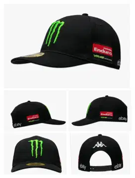 Topi ORIGINAL TEAM VR46 Pertamina Energy Monster 2024