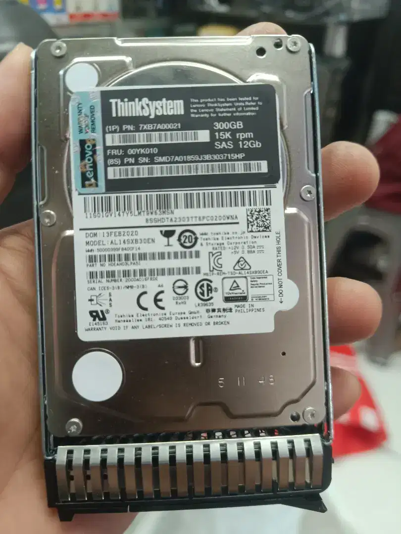 Hardisk Server 2,5 buka segel murah