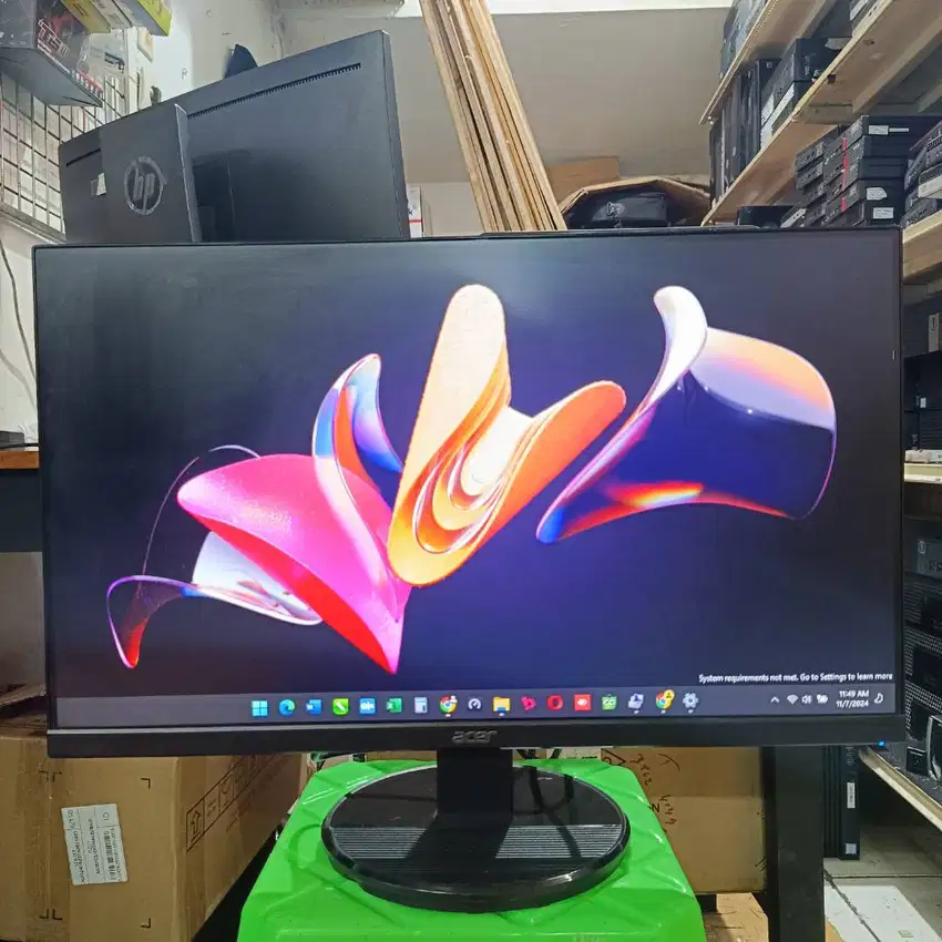 LED Monitor24 Inchi Frameless Acer V247Y bmix 75Hz LED-backlit FHD IPS