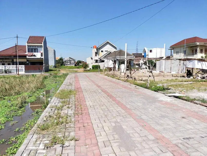 dijual tanah siap di bangun rumah luas 122 m2 lokasi banyuanyar solo