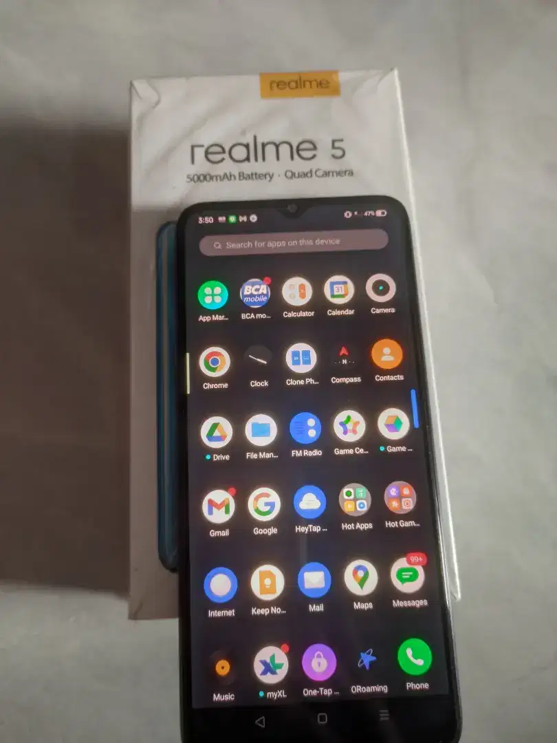 Realme 5 bekas 3/64gb