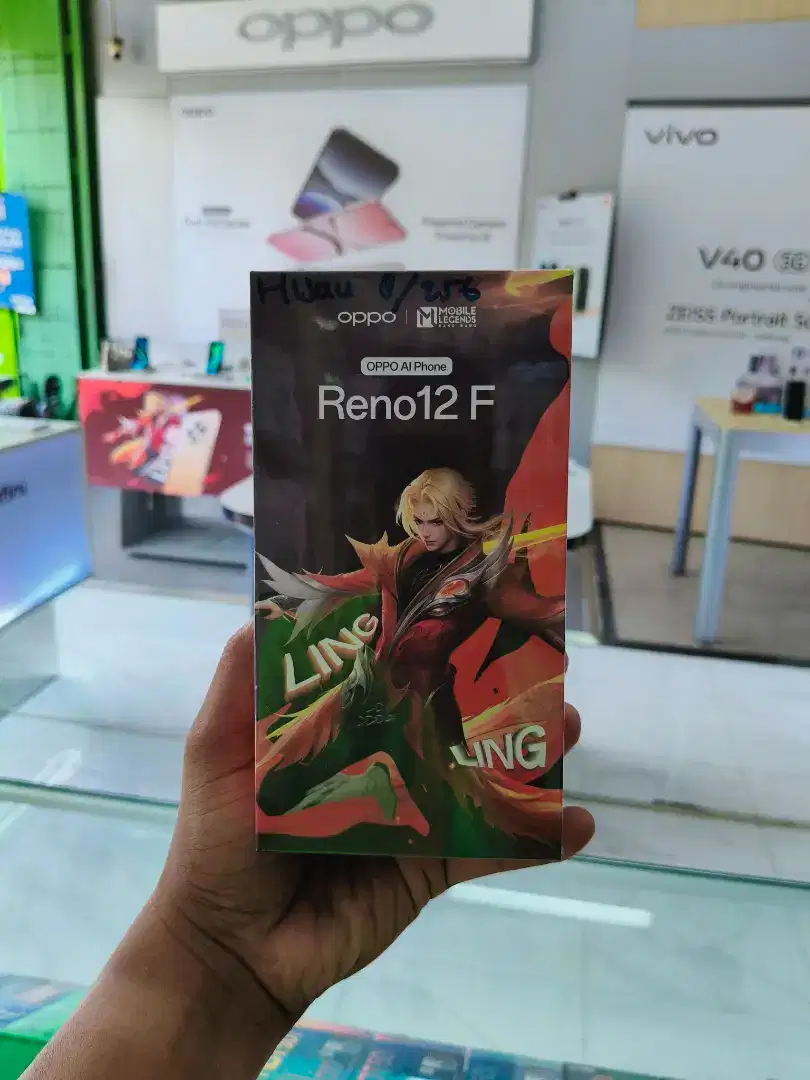 Baru OPPO RENO 12F 4G RAM 8GB/256GB NFC