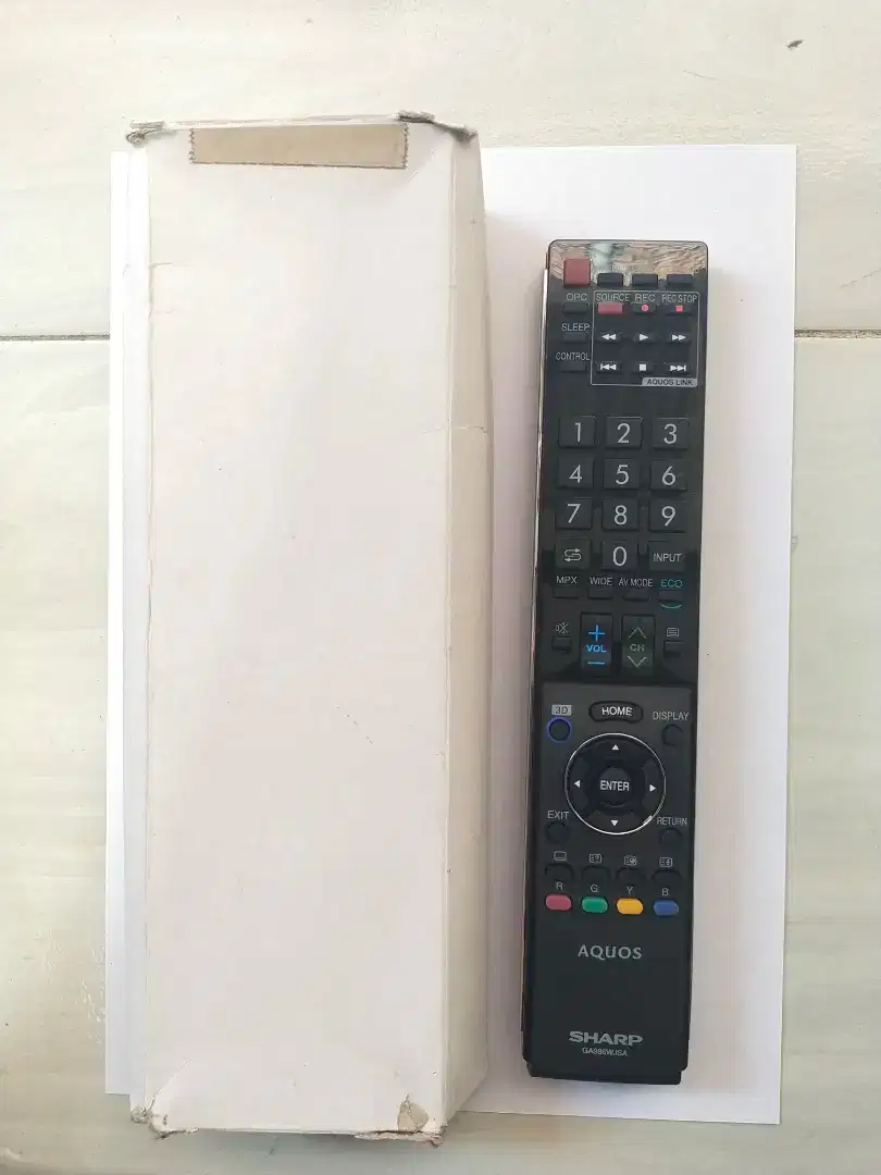 Remote TV SHARP AQUOS GA986WJSA ORIGINAL