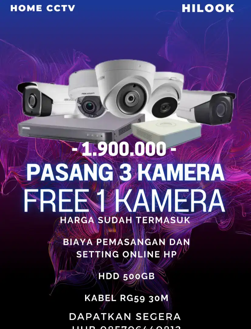 CCTV PROMO Merk Hilook/Dahua