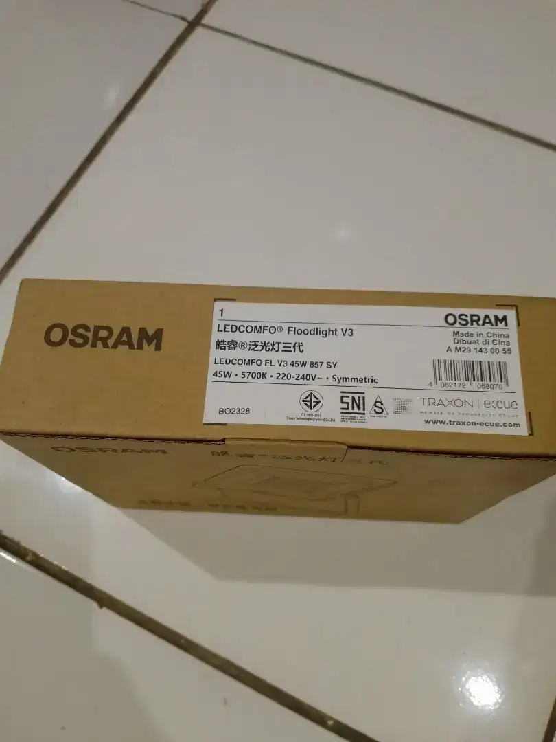 lampu LED merk OSRAM