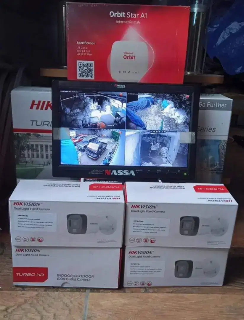 Cctv hikvision pro tvi dan service dahua