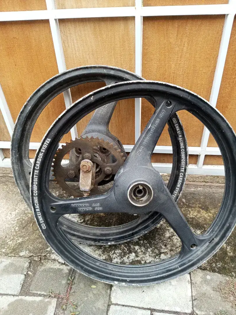 Velg Enkei copotan Honda Tiger original