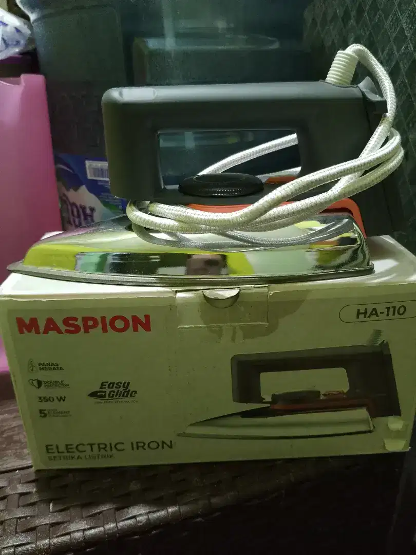 DIJUAL MURAH SETRIKA MASPION HA 110 BARU