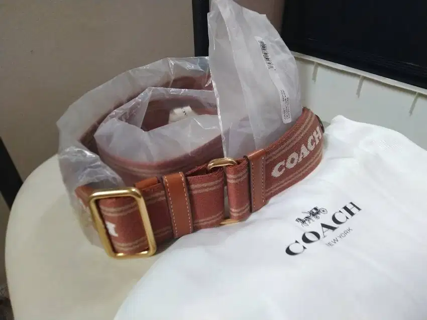 Webbing straps ( Tali panjang) tas merk COACH