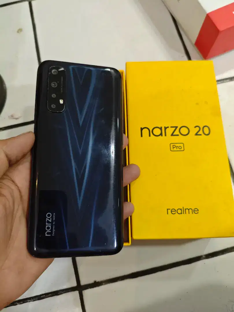 Realme narzo 20 pro 8/128 fullset