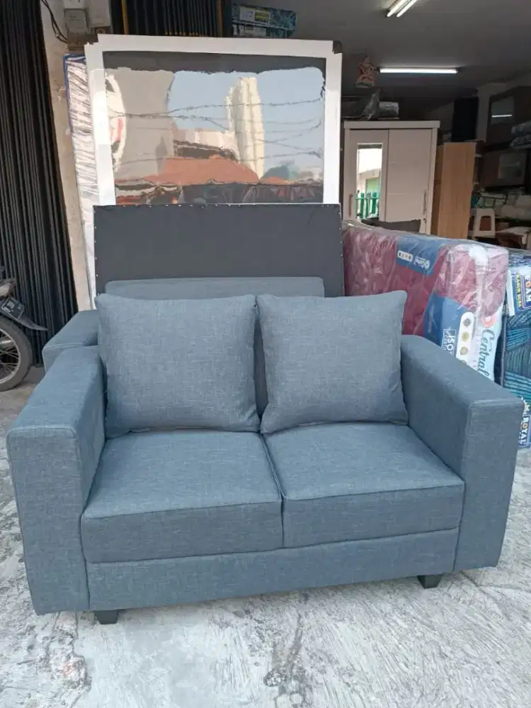 sofa dua dudukan minimalis