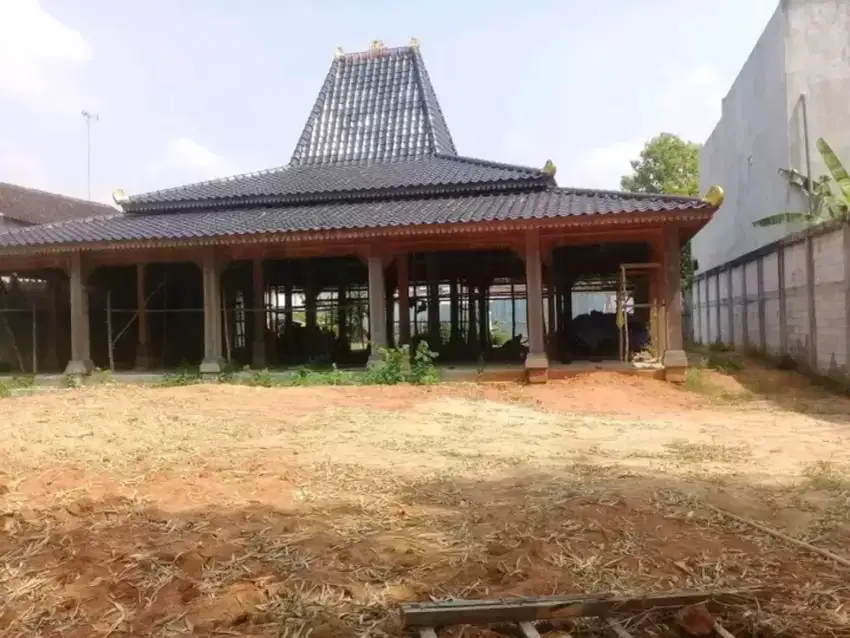 dijual rumah kayu jati orisinil