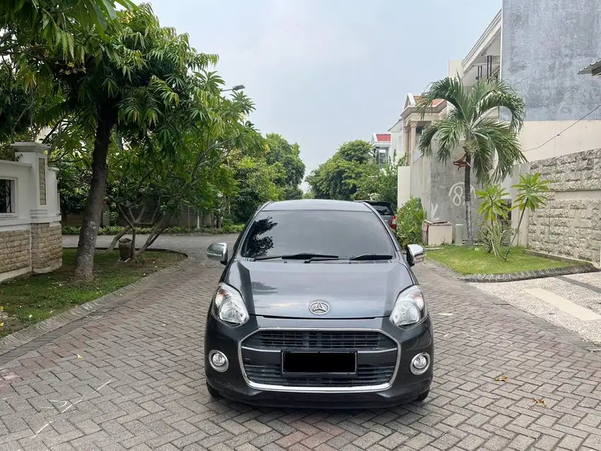 Daihatsu Ayla 1.0 X Manual 2015 Grey Mulus Plat S