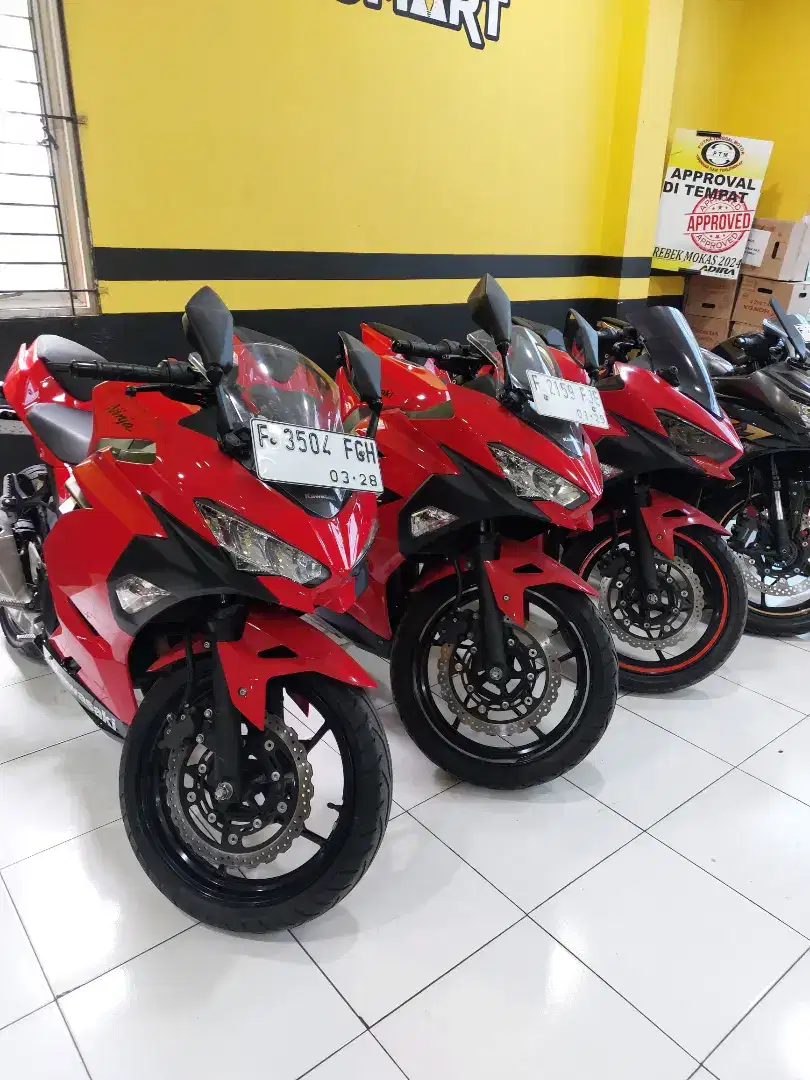 NEW NINJA 250 CC KM LOW 2 RB GAN