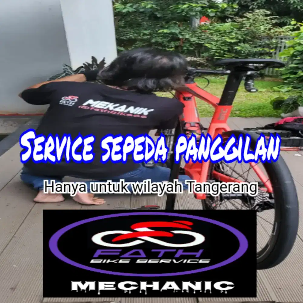 Jasa service sepeda panggilan,rakit sepeda,cuci sepeda, bengkel sepeda