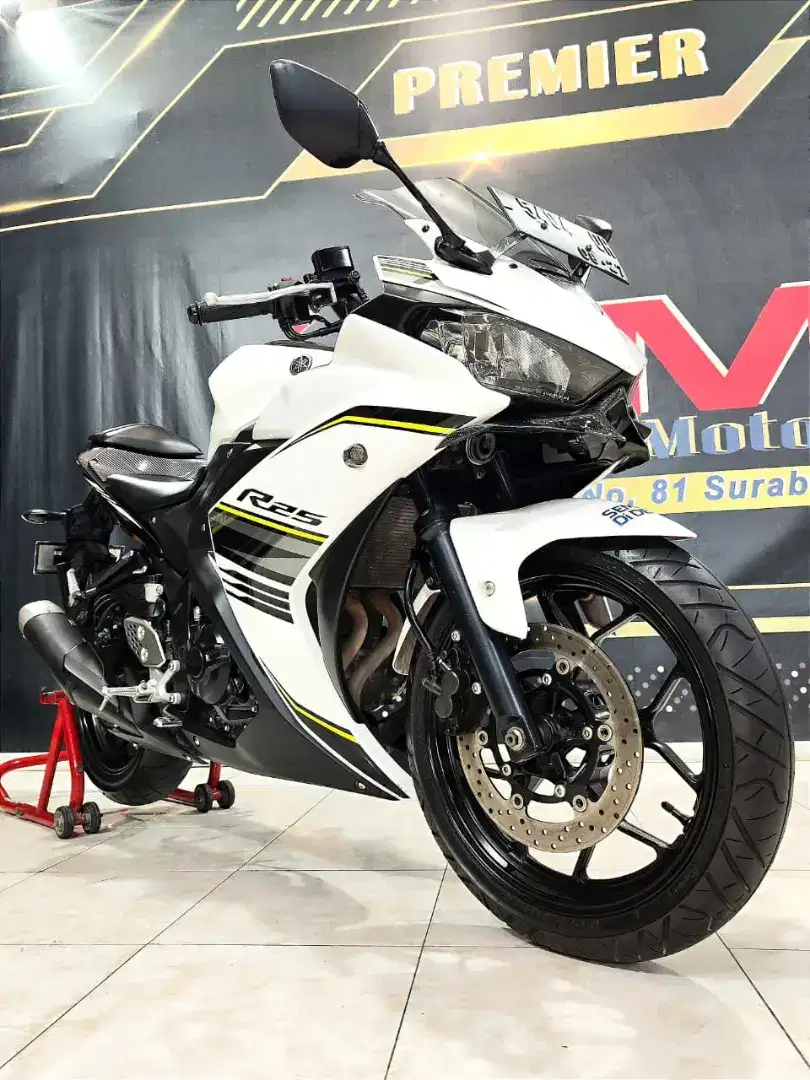 Yamaha R25 FI Th 2017 Surat lengkap anugerah motor rungkut