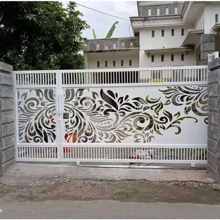 PAGAR RUMAH MODERN MURAH FREE KONSULTASI DAN GAMBAR 3DIMENSI