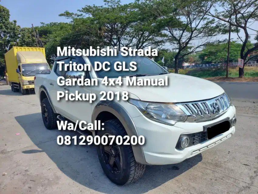 Mitsubishi Strada Triton Pickup 2018 TT Blindvan