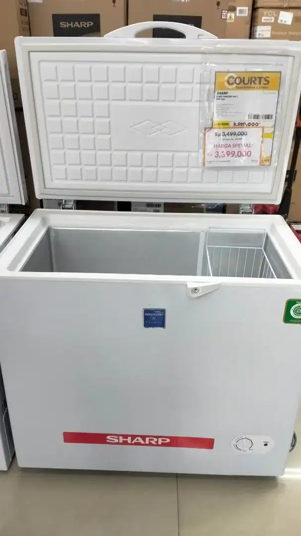SHARP CHEST FREEZER 205L Bisa Cicilan Cukup bawa KTP aja