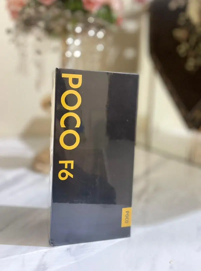 Ready 1 unit Xiaomi POCO F6 Ram 12/512 GB, warna Hitam (BARU)