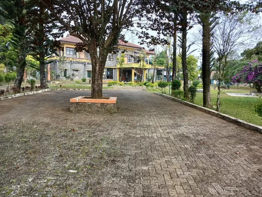 dijual tanah dan vila gunung geulis murah pinggir jalan utama view gng