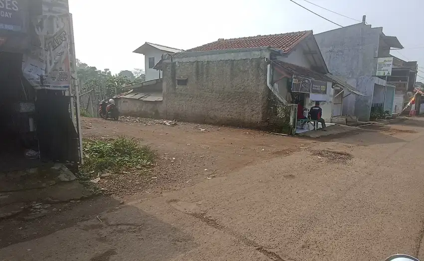 Kapling tanah Mainroad jalan kamarung, murah nego sampai deal