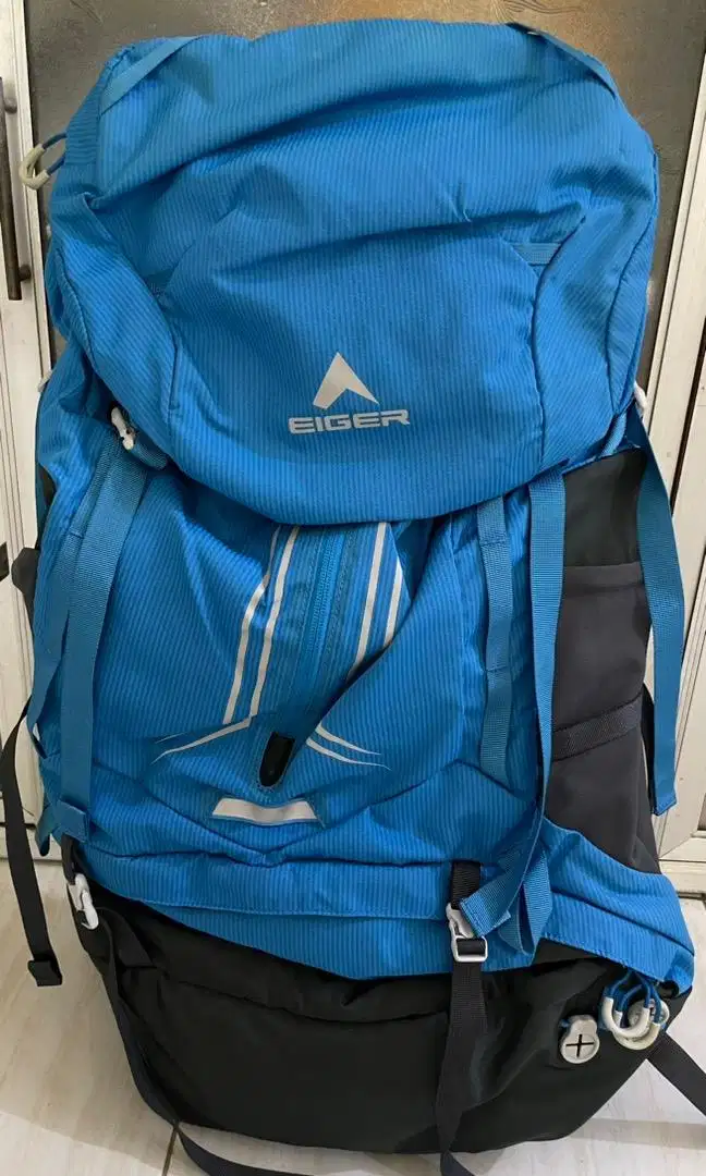 Tas eiger biru ori