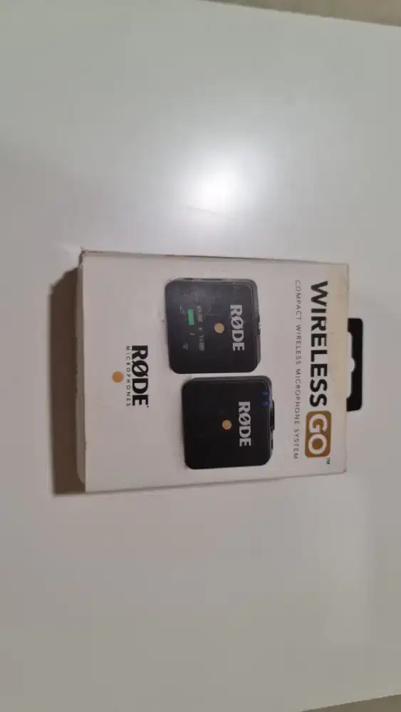 Mic Rode Wireless Go Black