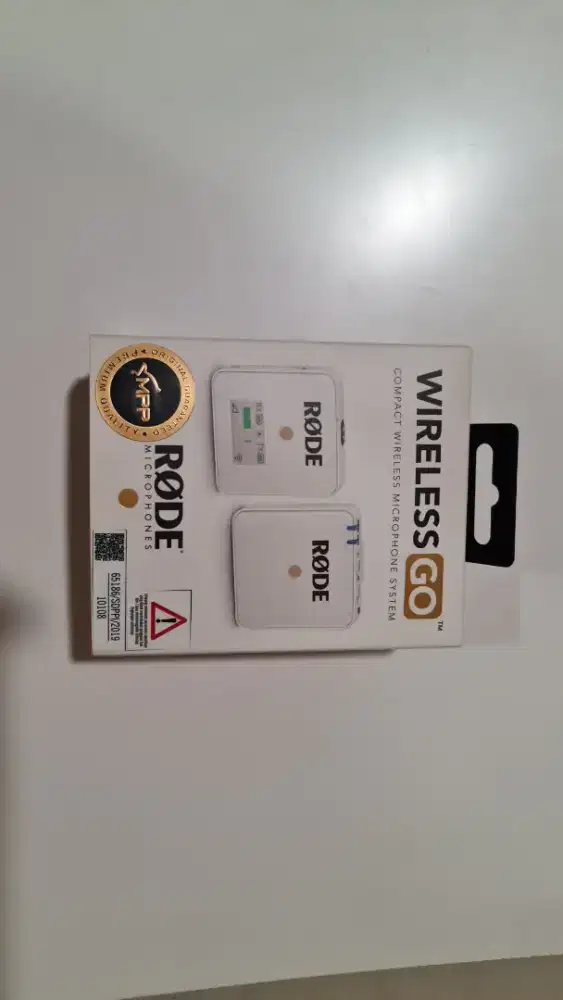 Microphone Rode Wireless Go White Edition