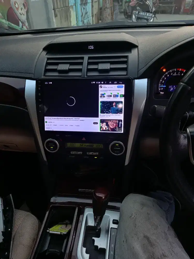 Headunit Camry 2014 - 2017 android SM pasang dtmpt anda berada